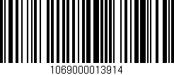 Código de barras (EAN, GTIN, SKU, ISBN): '1069000013914'