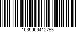 Código de barras (EAN, GTIN, SKU, ISBN): '1069008412755'