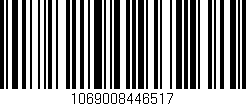 Código de barras (EAN, GTIN, SKU, ISBN): '1069008446517'