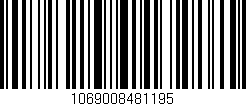Código de barras (EAN, GTIN, SKU, ISBN): '1069008481195'