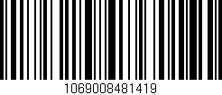 Código de barras (EAN, GTIN, SKU, ISBN): '1069008481419'