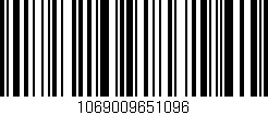 Código de barras (EAN, GTIN, SKU, ISBN): '1069009651096'