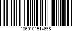 Código de barras (EAN, GTIN, SKU, ISBN): '1069101514655'