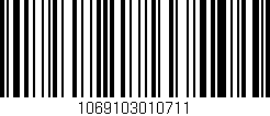 Código de barras (EAN, GTIN, SKU, ISBN): '1069103010711'