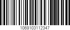Código de barras (EAN, GTIN, SKU, ISBN): '1069103112347'