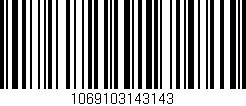 Código de barras (EAN, GTIN, SKU, ISBN): '1069103143143'