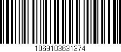 Código de barras (EAN, GTIN, SKU, ISBN): '1069103631374'