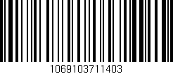 Código de barras (EAN, GTIN, SKU, ISBN): '1069103711403'