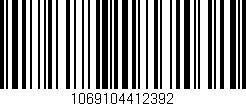 Código de barras (EAN, GTIN, SKU, ISBN): '1069104412392'