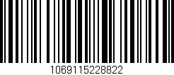 Código de barras (EAN, GTIN, SKU, ISBN): '1069115228822'