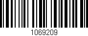Código de barras (EAN, GTIN, SKU, ISBN): '1069209'