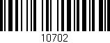 Código de barras (EAN, GTIN, SKU, ISBN): '10702'