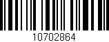 Código de barras (EAN, GTIN, SKU, ISBN): '10702864'