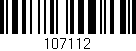 Código de barras (EAN, GTIN, SKU, ISBN): '107112'