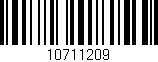 Código de barras (EAN, GTIN, SKU, ISBN): '10711209'