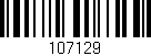 Código de barras (EAN, GTIN, SKU, ISBN): '107129'