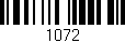 Código de barras (EAN, GTIN, SKU, ISBN): '1072'