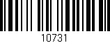 Código de barras (EAN, GTIN, SKU, ISBN): '10731'