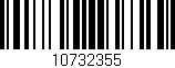 Código de barras (EAN, GTIN, SKU, ISBN): '10732355'