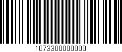 Código de barras (EAN, GTIN, SKU, ISBN): '1073300000000'