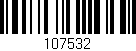Código de barras (EAN, GTIN, SKU, ISBN): '107532'