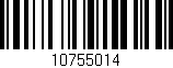 Código de barras (EAN, GTIN, SKU, ISBN): '10755014'