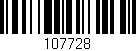 Código de barras (EAN, GTIN, SKU, ISBN): '107728'