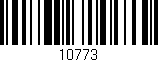 Código de barras (EAN, GTIN, SKU, ISBN): '10773'