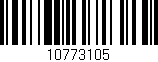 Código de barras (EAN, GTIN, SKU, ISBN): '10773105'