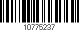 Código de barras (EAN, GTIN, SKU, ISBN): '10775237'