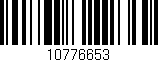 Código de barras (EAN, GTIN, SKU, ISBN): '10776653'