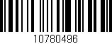 Código de barras (EAN, GTIN, SKU, ISBN): '10780496'