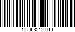Código de barras (EAN, GTIN, SKU, ISBN): '1079063139919'