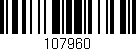 Código de barras (EAN, GTIN, SKU, ISBN): '107960'
