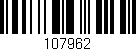 Código de barras (EAN, GTIN, SKU, ISBN): '107962'