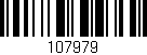 Código de barras (EAN, GTIN, SKU, ISBN): '107979'