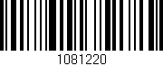 Código de barras (EAN, GTIN, SKU, ISBN): '1081220'