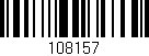 Código de barras (EAN, GTIN, SKU, ISBN): '108157'