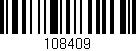 Código de barras (EAN, GTIN, SKU, ISBN): '108409'