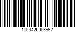 Código de barras (EAN, GTIN, SKU, ISBN): '1086420086557'