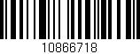 Código de barras (EAN, GTIN, SKU, ISBN): '10866718'