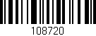 Código de barras (EAN, GTIN, SKU, ISBN): '108720'