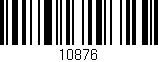 Código de barras (EAN, GTIN, SKU, ISBN): '10876'