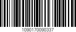 Código de barras (EAN, GTIN, SKU, ISBN): '1090170090337'