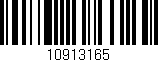 Código de barras (EAN, GTIN, SKU, ISBN): '10913165'
