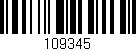 Código de barras (EAN, GTIN, SKU, ISBN): '109345'