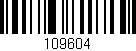 Código de barras (EAN, GTIN, SKU, ISBN): '109604'
