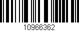 Código de barras (EAN, GTIN, SKU, ISBN): '10966362'
