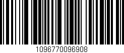Código de barras (EAN, GTIN, SKU, ISBN): '1096770096908'