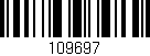 Código de barras (EAN, GTIN, SKU, ISBN): '109697'